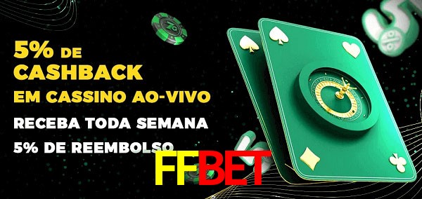 Promoções do cassino ao Vivo FFbet